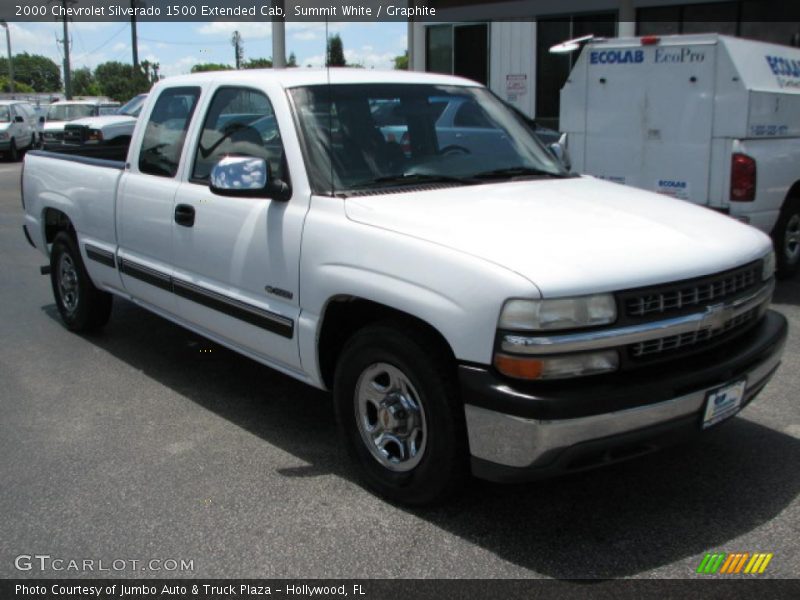 Front 3/4 View of 2000 Silverado 1500 Extended Cab