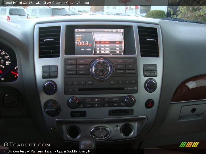 Controls of 2008 QX 56 4WD