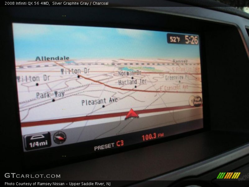 Navigation of 2008 QX 56 4WD