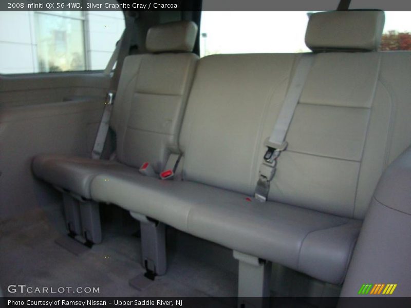  2008 QX 56 4WD Charcoal Interior