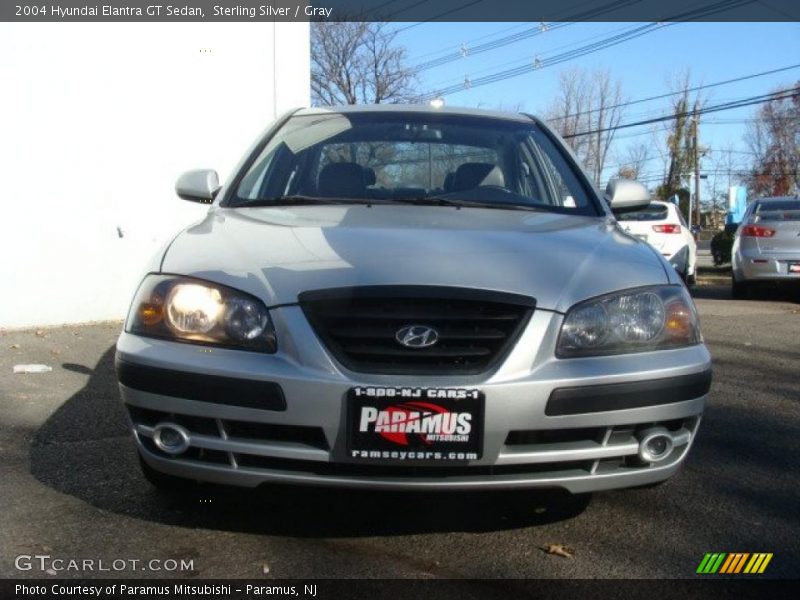 Sterling Silver / Gray 2004 Hyundai Elantra GT Sedan