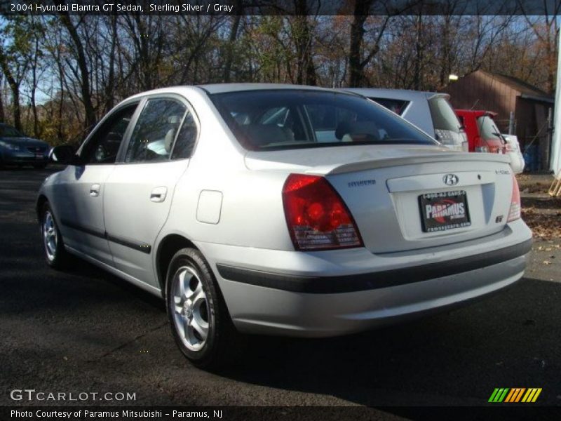 Sterling Silver / Gray 2004 Hyundai Elantra GT Sedan