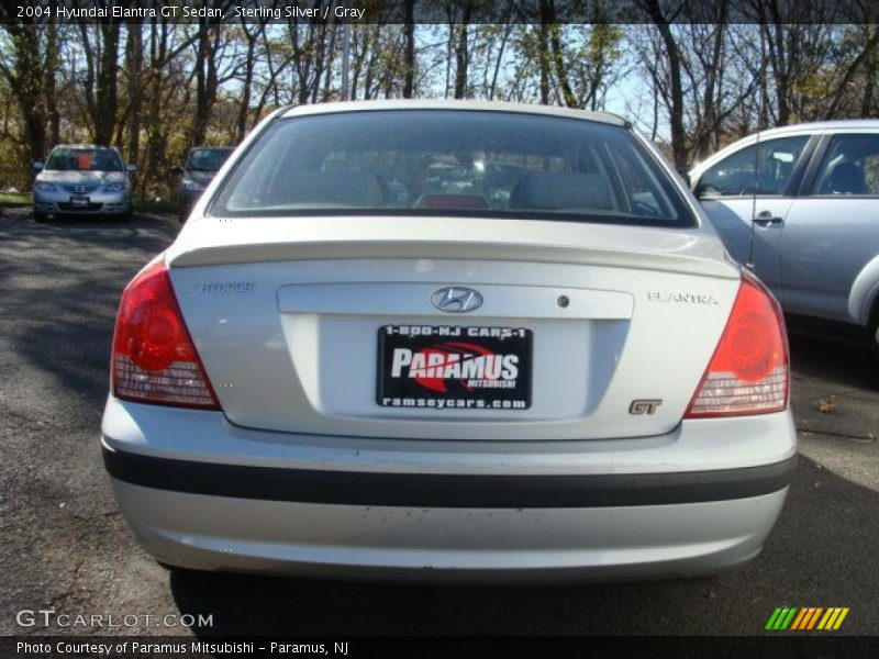 Sterling Silver / Gray 2004 Hyundai Elantra GT Sedan