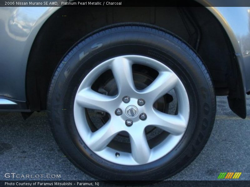 Platinum Pearl Metallic / Charcoal 2006 Nissan Murano SE AWD
