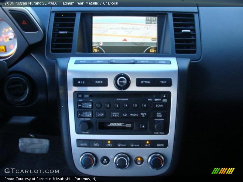Platinum Pearl Metallic / Charcoal 2006 Nissan Murano SE AWD