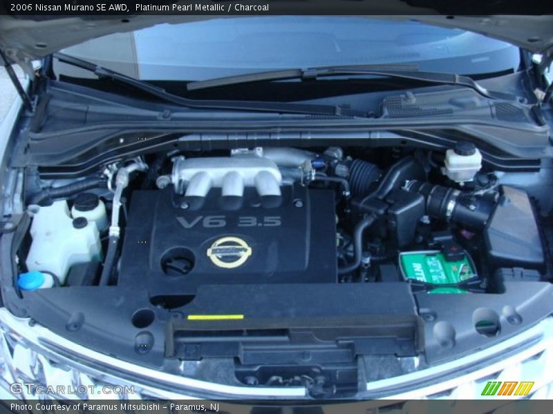 Platinum Pearl Metallic / Charcoal 2006 Nissan Murano SE AWD