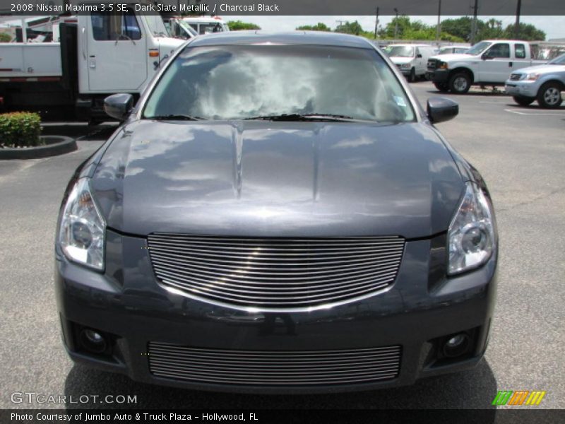 Dark Slate Metallic / Charcoal Black 2008 Nissan Maxima 3.5 SE