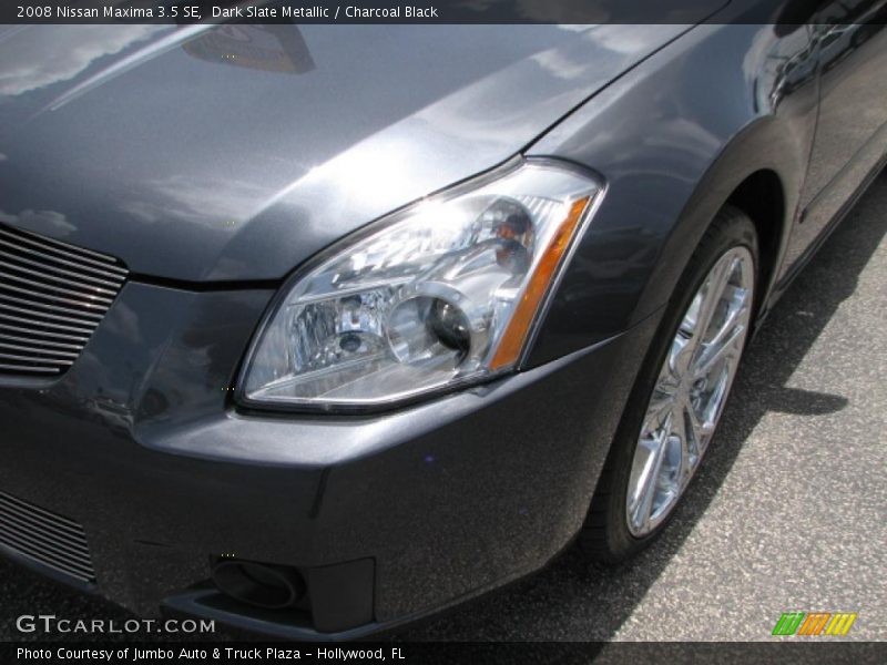 Dark Slate Metallic / Charcoal Black 2008 Nissan Maxima 3.5 SE