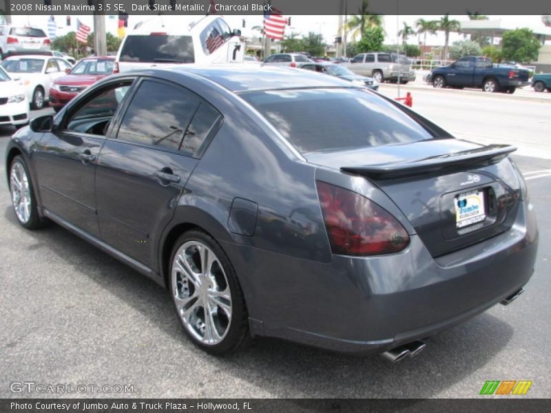 Dark Slate Metallic / Charcoal Black 2008 Nissan Maxima 3.5 SE
