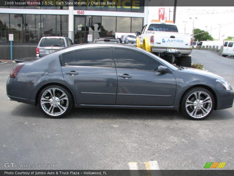 Dark Slate Metallic / Charcoal Black 2008 Nissan Maxima 3.5 SE