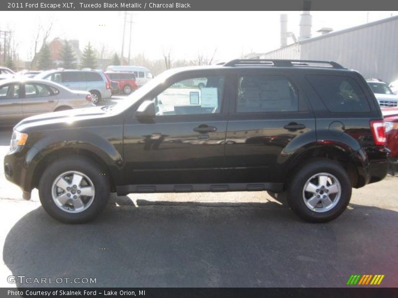 Tuxedo Black Metallic / Charcoal Black 2011 Ford Escape XLT