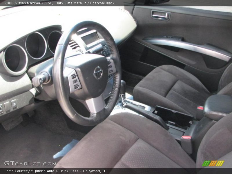 Dark Slate Metallic / Charcoal Black 2008 Nissan Maxima 3.5 SE