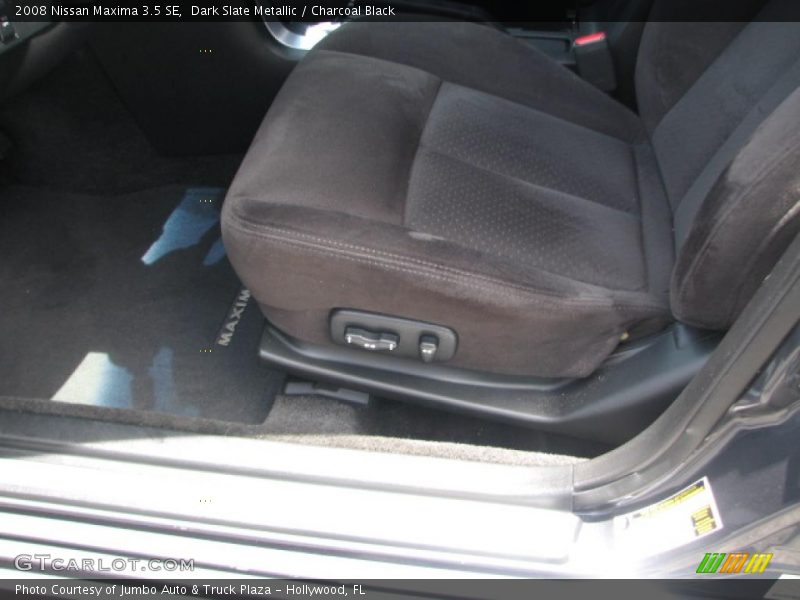 Dark Slate Metallic / Charcoal Black 2008 Nissan Maxima 3.5 SE