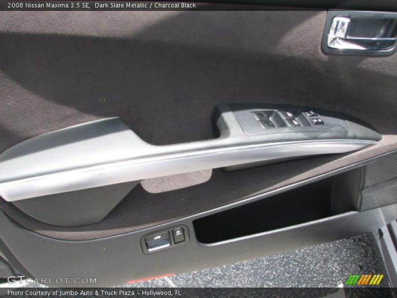 Dark Slate Metallic / Charcoal Black 2008 Nissan Maxima 3.5 SE
