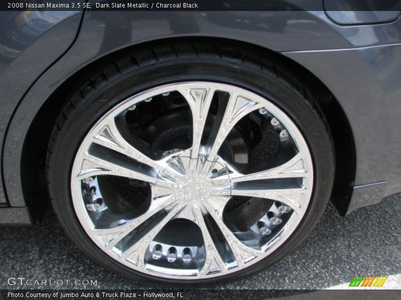 Dark Slate Metallic / Charcoal Black 2008 Nissan Maxima 3.5 SE