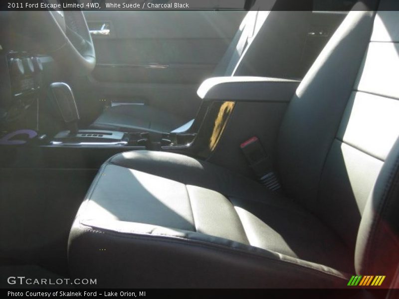 White Suede / Charcoal Black 2011 Ford Escape Limited 4WD