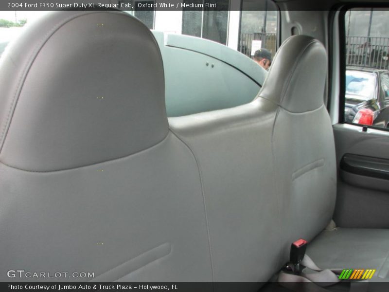 Oxford White / Medium Flint 2004 Ford F350 Super Duty XL Regular Cab