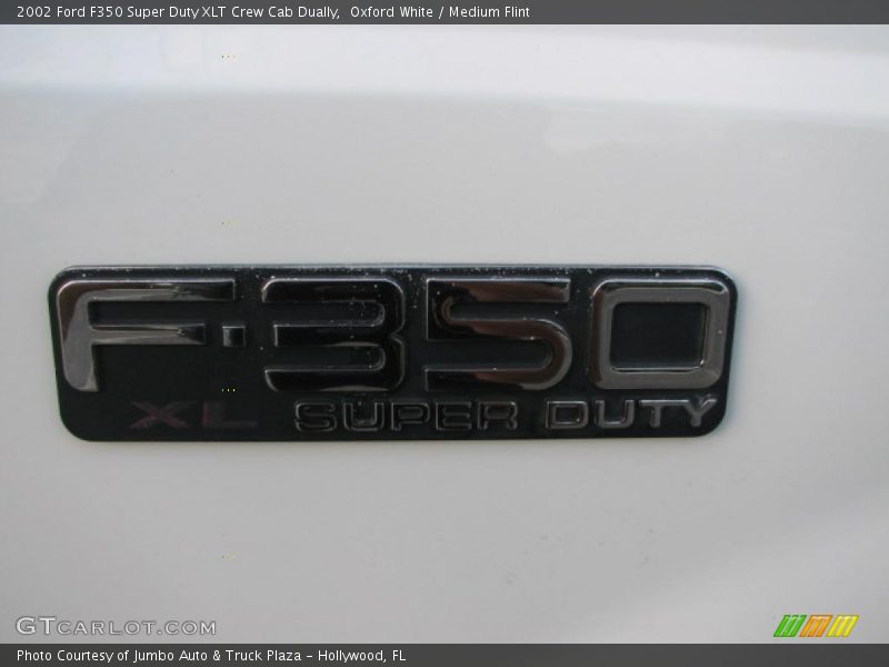  2002 F350 Super Duty XLT Crew Cab Dually Logo