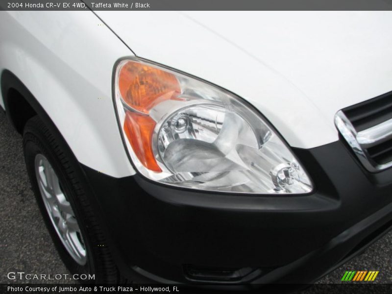Taffeta White / Black 2004 Honda CR-V EX 4WD