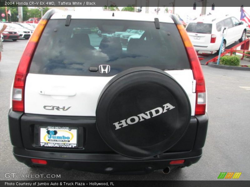 Taffeta White / Black 2004 Honda CR-V EX 4WD