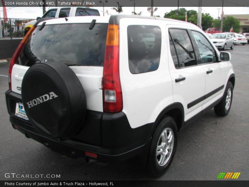 Taffeta White / Black 2004 Honda CR-V EX 4WD