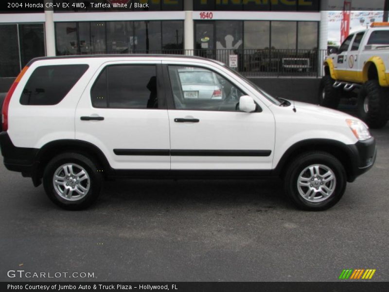 Taffeta White / Black 2004 Honda CR-V EX 4WD
