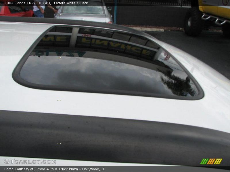 Taffeta White / Black 2004 Honda CR-V EX 4WD