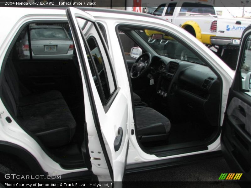 Taffeta White / Black 2004 Honda CR-V EX 4WD