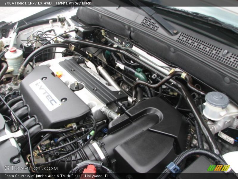  2004 CR-V EX 4WD Engine - 2.4 Liter DOHC 16-Valve i-VTEC 4 Cylinder