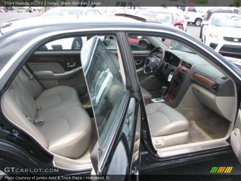  2004 XG350 L Sedan Beige Interior