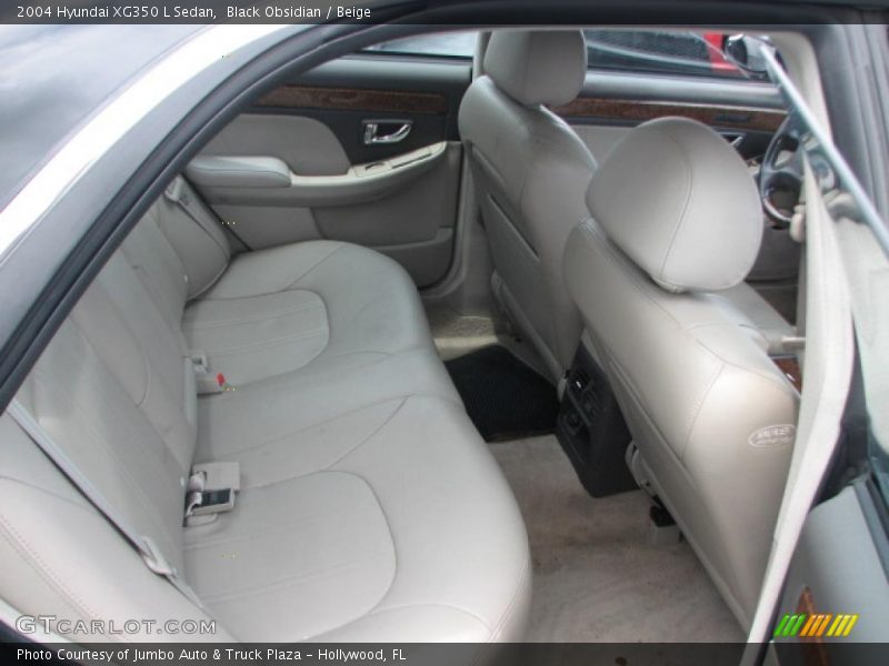  2004 XG350 L Sedan Beige Interior