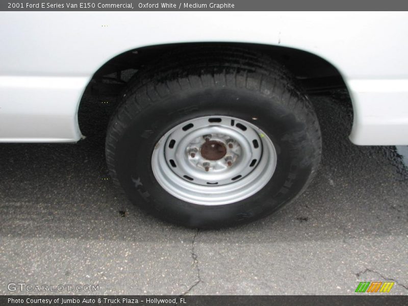 Oxford White / Medium Graphite 2001 Ford E Series Van E150 Commercial