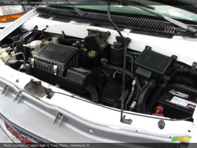 Ivory White / Pewter 2000 GMC Safari Commercial