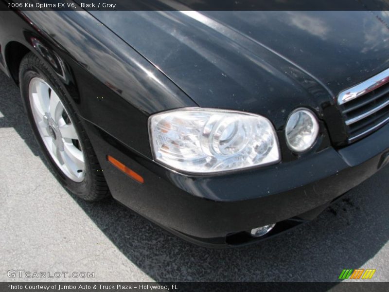 Black / Gray 2006 Kia Optima EX V6
