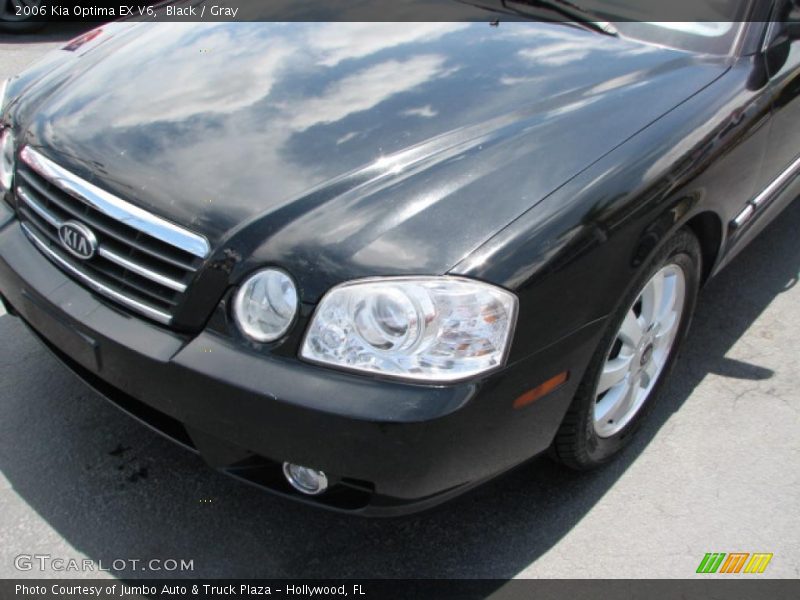 Black / Gray 2006 Kia Optima EX V6