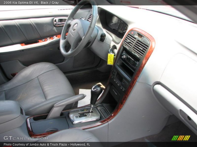  2006 Optima EX V6 Gray Interior