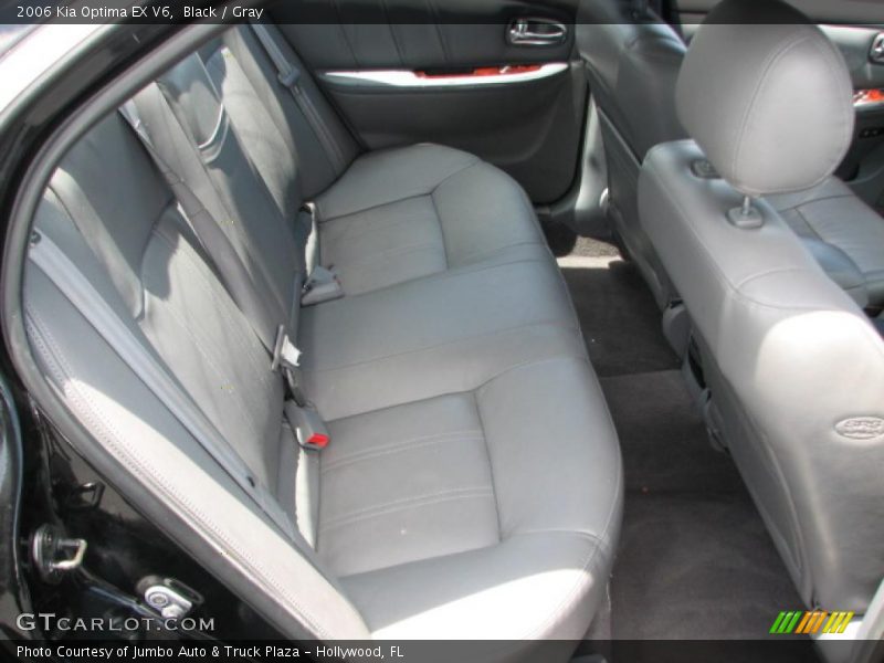 Black / Gray 2006 Kia Optima EX V6