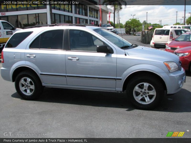 Clear Silver Metallic / Gray 2005 Kia Sorento LX 4WD