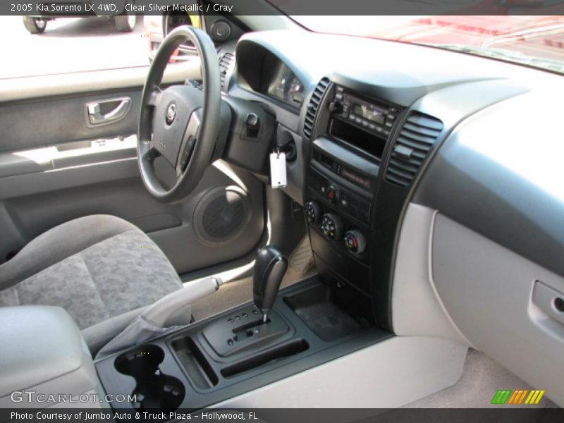 Clear Silver Metallic / Gray 2005 Kia Sorento LX 4WD