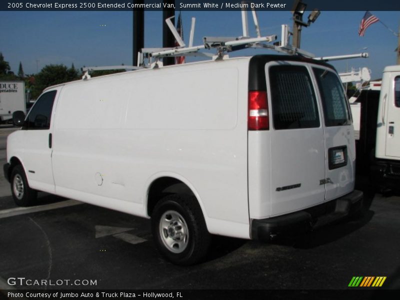 Summit White / Medium Dark Pewter 2005 Chevrolet Express 2500 Extended Commercial Van