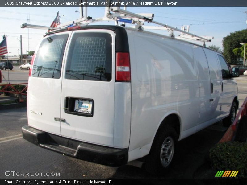 Summit White / Medium Dark Pewter 2005 Chevrolet Express 2500 Extended Commercial Van