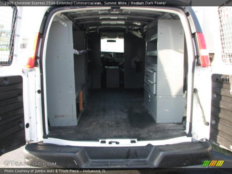 Summit White / Medium Dark Pewter 2005 Chevrolet Express 2500 Extended Commercial Van