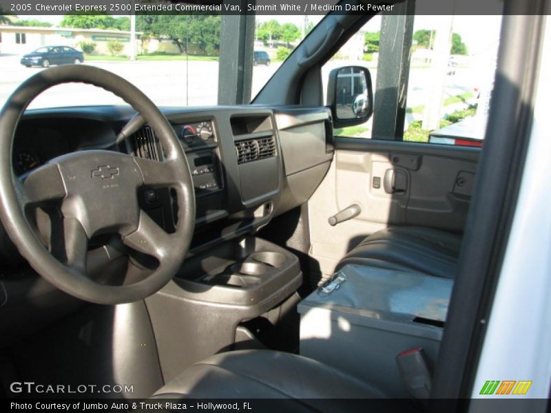 Summit White / Medium Dark Pewter 2005 Chevrolet Express 2500 Extended Commercial Van