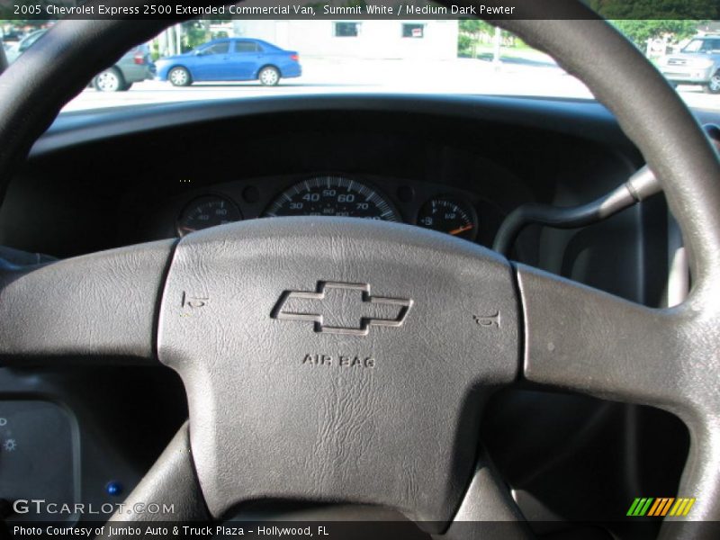Summit White / Medium Dark Pewter 2005 Chevrolet Express 2500 Extended Commercial Van