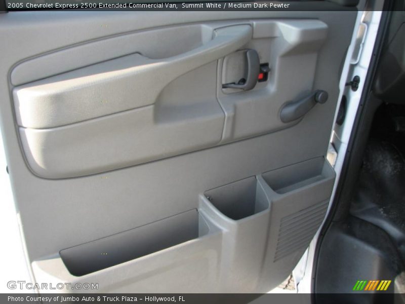 Summit White / Medium Dark Pewter 2005 Chevrolet Express 2500 Extended Commercial Van