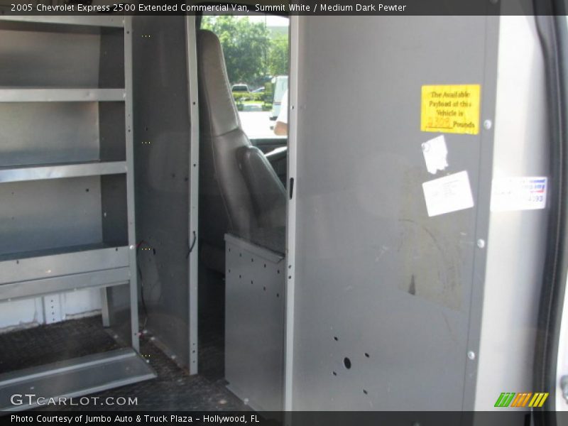 Summit White / Medium Dark Pewter 2005 Chevrolet Express 2500 Extended Commercial Van