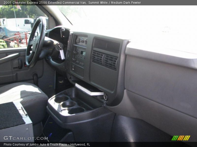 Summit White / Medium Dark Pewter 2005 Chevrolet Express 2500 Extended Commercial Van