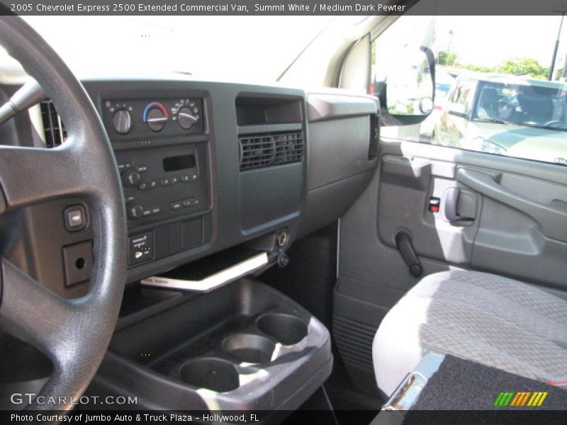 Summit White / Medium Dark Pewter 2005 Chevrolet Express 2500 Extended Commercial Van