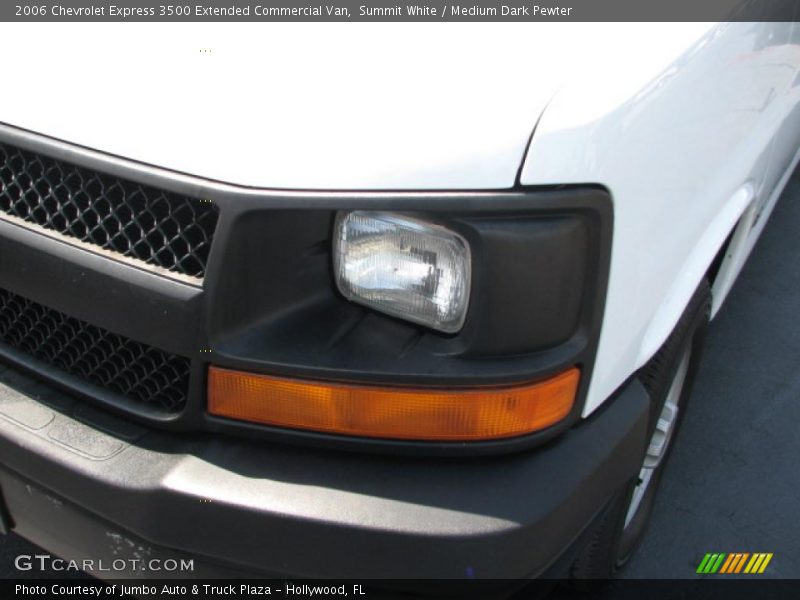 Summit White / Medium Dark Pewter 2006 Chevrolet Express 3500 Extended Commercial Van
