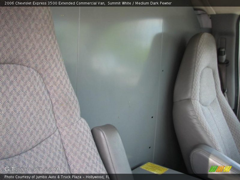  2006 Express 3500 Extended Commercial Van Medium Dark Pewter Interior